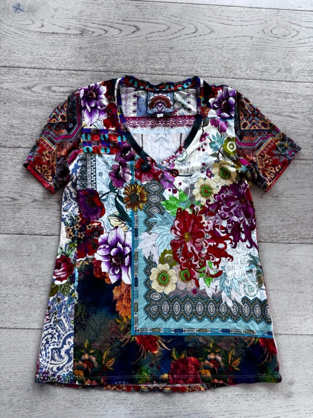 Johnny Was Favorite Tee S bamboo blend